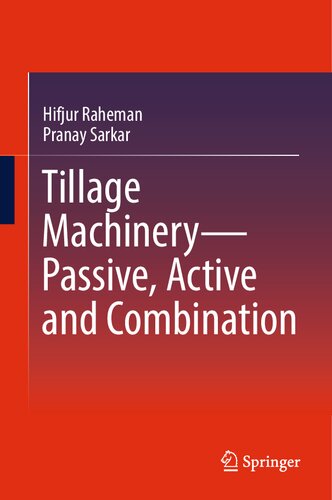 Tillage Machinery?Passive, Active and Combination (PDF/EPUB Version)