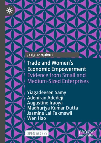 Trade and Women’s Economic Empowerment: Evidence from Small and Medium-Sized Enterprises (PDF/EPUB Version)

