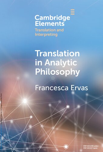 Translation in Analytic Philosophy (PDF/EPUB Version)

