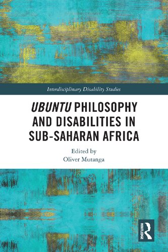 Ubuntu Philosophy and Disabilities in Sub-Saharan Africa (PDF/EPUB Version)

