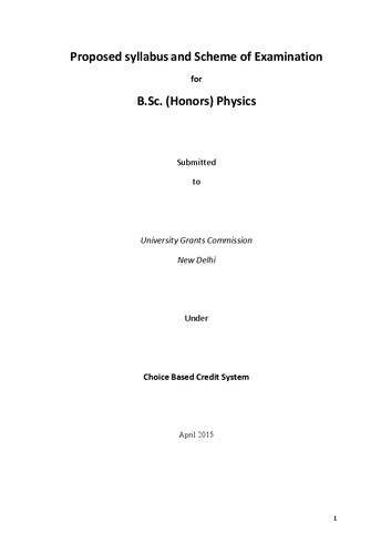 UGC PHYSICS SYLLABUS (PDF/EPUB Version)
