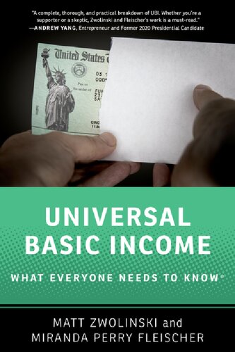 Universal Basic Income: What Everyone Needs to Know® (PDF/EPUB Version)
