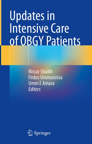 Updates in Intensive Care of OBGY Patients (PDF/EPUB Version)