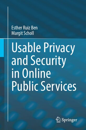 Usable Privacy and Security in Online Public Services (PDF/EPUB Version)
