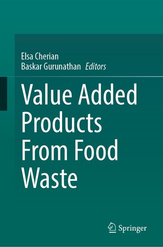 Value Added Products From Food Waste (PDF/EPUB Version)
