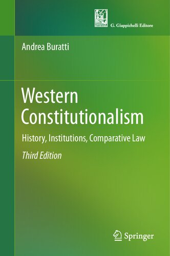 Western Constitutionalism: History, Institutions, Comparative Law (PDF/EPUB Version)
