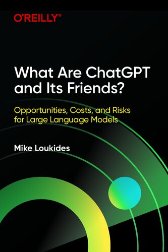 What Are ChatGPT and Its Friends? (PDF/EPUB Version)
