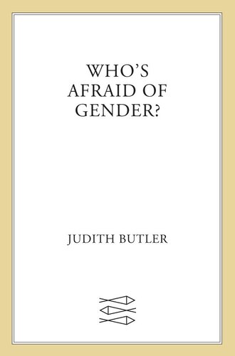 Who's Afraid of Gender? (PDF/EPUB Version)