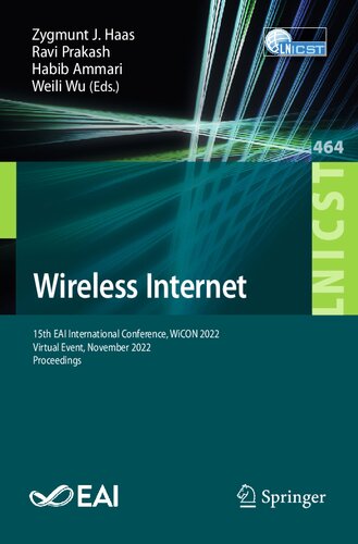 Wireless Internet: 15th EAI International Conference, WiCON 2022, Virtual Event, November 2022, Proceedings (PDF/EPUB Version)
