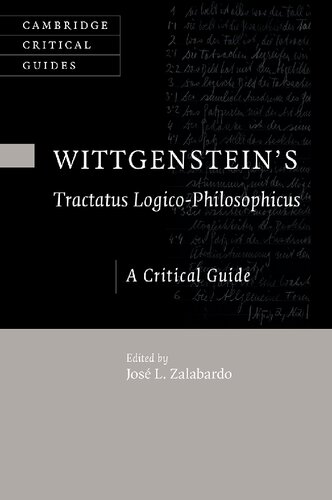 Wittgenstein's Tractatus Logico-Philosophicus: A Critical Guide (Cambridge Critical Guides) (PDF/EPUB Version)