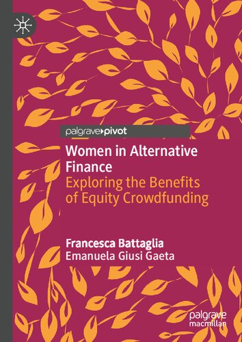 Women in Alternative Finance: Exploring the Benefits of Equity Crowdfunding (PDF/EPUB Version)