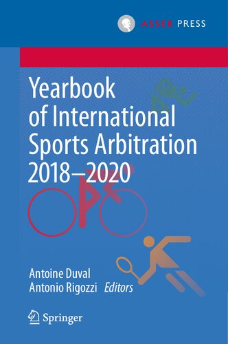 Yearbook of International Sports Arbitration 2018–2020 (PDF/EPUB Version)
