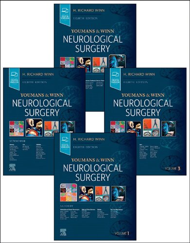 Youmans & Winn Neurological Surgery. 4 volume set (PDF/EPUB Version)
