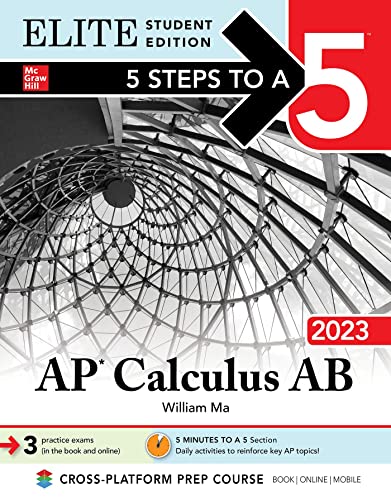 5 Steps to a 5: AP Calculus AB 2023 Elite Student Edition (PDF/EPUB Version)