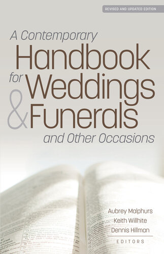 A Contemporary Handbook for Weddings & Funerals and Other Occasions (PDF/EPUB Version)