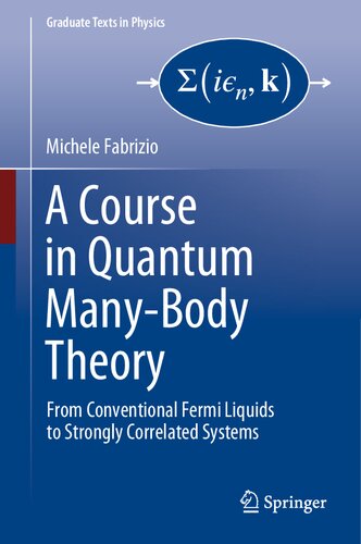 A Course in Quantum Many-Body Theory (PDF/EPUB Version)