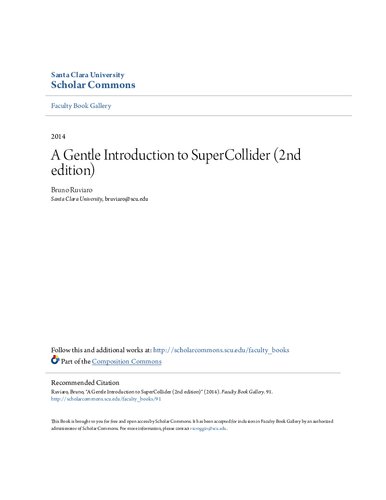 A Gentle Introduction to SuperCollider (2nd Edition) (PDF/EPUB Version)