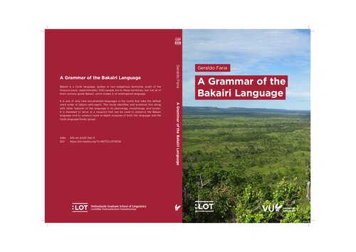 A Grammar of the Bakairi Language (PDF/EPUB Version)