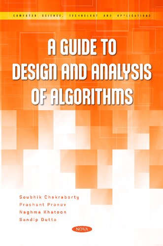 A Guide to Design and Analysis of Algorithms (PDF/EPUB Version)