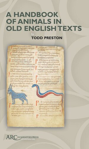 A Handbook of Animals in Old English Texts (PDF/EPUB Version)