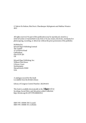 A Research Agenda for the Gig Economy and Society (PDF/EPUB Version)