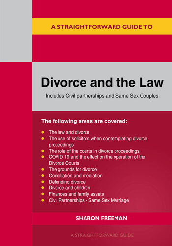 A Straightforward Guide To Divorce And The Law (PDF/EPUB Version)