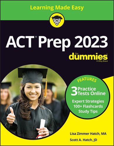 ACT Prep 2023 For Dummies with Online Practice (ACT for Dummies) (PDF/EPUB Version)