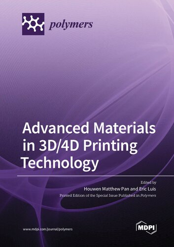 Advanced Materials in 3D/4D Printing Technology (PDF/EPUB Version)