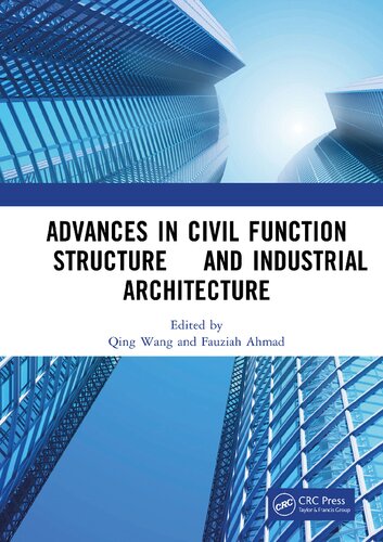 Advances in Civil Function Structure and Industrial Architecture (PDF/EPUB Version)