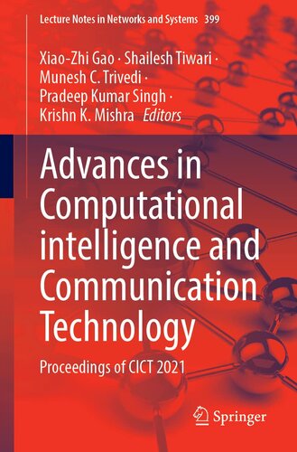 Advances in Computational Intelligence and Communication Technology: Proceedings of CICT 2021 (Lecture Notes in Networks and Systems, 399) (PDF/EPUB Version)