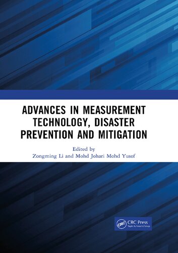 Advances in Measurement Technology, Disaster Prevention and Mitigation (PDF/EPUB Version)