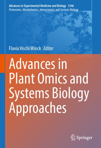 Advances in Plant Omics and Systems Biology Approaches (PDF/EPUB Version)