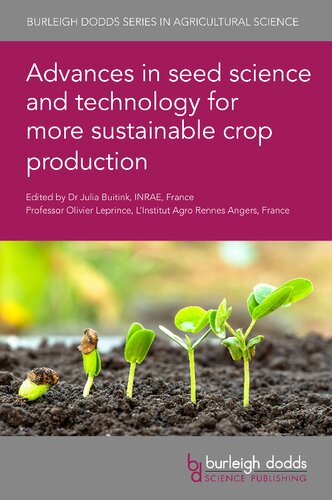 Advances in Seed Science and Technology for More Sustainable Crop Production (PDF/EPUB Version)