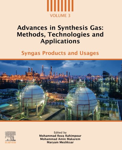 Advances in Synthesis Gas: Methods, Technologies and Applications, Volume 3: Syngas Products and Usages (PDF/EPUB Version)