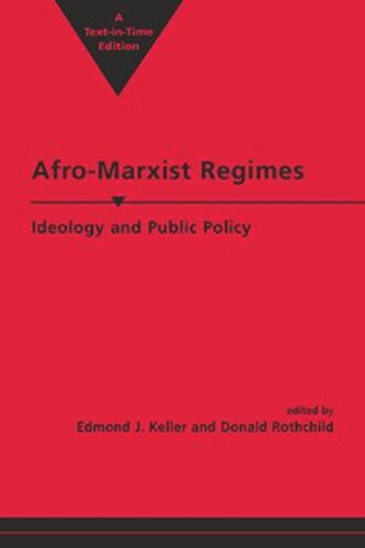 Afro-Marxist Regimes: Ideology and Public Policy (PDF/EPUB Version)