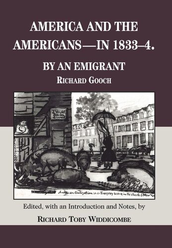 America and the Americans- in 1833-1834 (PDF/EPUB Version)