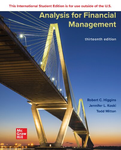 Analysis for Financial Management (PDF/EPUB Version)