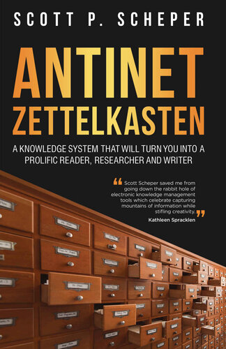 Antinet Zettelkasten (PDF/EPUB Version)