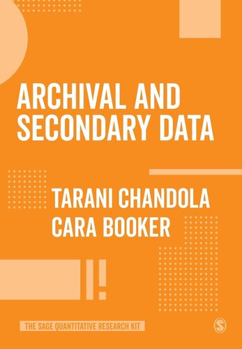 Archival and Secondary Data (The SAGE Quantitative Research Kit) (PDF/EPUB Version)