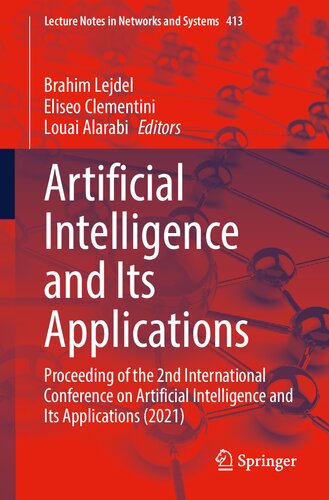 Artificial intelligence and its applications : proceeding of the 2nd International Conference on Artificial Intelligence and Its Applications (2021) (PDF/EPUB Version)