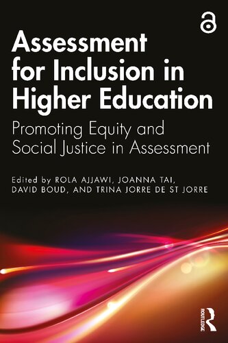 Assessment for Inclusion in Higher Education: Promoting Equity and Social Justice in Assessment (PDF/EPUB Version)