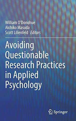 Avoiding Questionable Research Practices in Applied Psychology (PDF/EPUB Version)