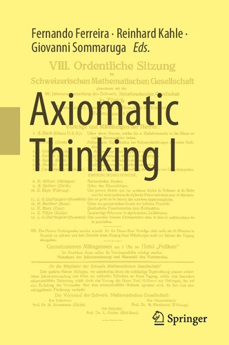 Axiomatic Thinking I (PDF/EPUB Version)