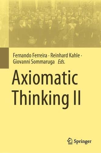 Axiomatic Thinking II (PDF/EPUB Version)