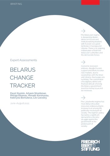 BELARUS CHANGE TRACKER - June/August 2022 (PDF/EPUB Version)