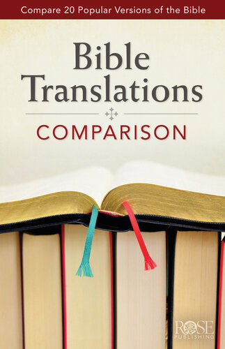 Bible Translations Comparison: Compare 20 Popular Versions of the Bible (PDF/EPUB Version)
