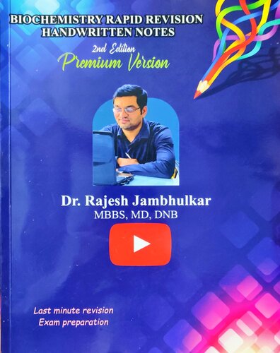 Biochemistry Rapid Revision by Dr. Rajesh Jambhulkar (PDF/EPUB Version)
