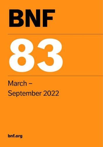 BNF 83 (British National Formulary) March 2022 (PDF/EPUB Version)