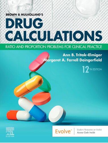 Brown and Mulholland’s Drug Calculations (PDF/EPUB Version)