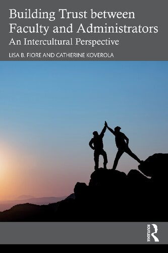 Building Trust between Faculty and Administrators: An Intercultural Perspective (PDF/EPUB Version)